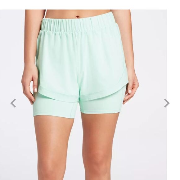 CALIA Women's 2-In-1 Ruched Running Shorts Sz XL NWT - Picture 7 of 11